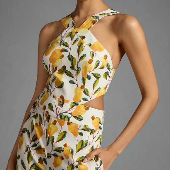 Farm Rio • Anthropologie • Cut Out Wide Leg Jumpsuit - Picture 3 of 16